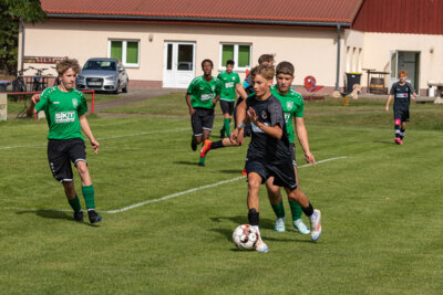 Foto des Albums: 1. Pflichtspiel Heimspiel der B- Junioren gegen SCOberhavel Velten