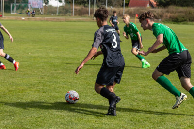 Foto des Albums: 1. Pflichtspiel Heimspiel der B- Junioren gegen SCOberhavel Velten
