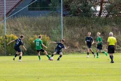 Foto des Albums: 1. Pflichtspiel Heimspiel der B- Junioren gegen SCOberhavel Velten