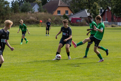 Foto des Albums: 1. Pflichtspiel Heimspiel der B- Junioren gegen SCOberhavel Velten