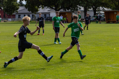 Foto des Albums: 1. Pflichtspiel Heimspiel der B- Junioren gegen SCOberhavel Velten