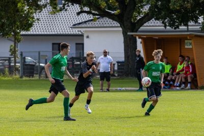 Foto des Albums: 1. Pflichtspiel Heimspiel der B- Junioren gegen SCOberhavel Velten