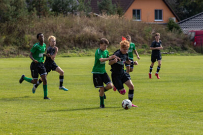 Foto des Albums: 1. Pflichtspiel Heimspiel der B- Junioren gegen SCOberhavel Velten