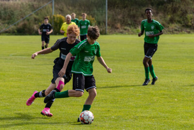 Foto des Albums: 1. Pflichtspiel Heimspiel der B- Junioren gegen SCOberhavel Velten