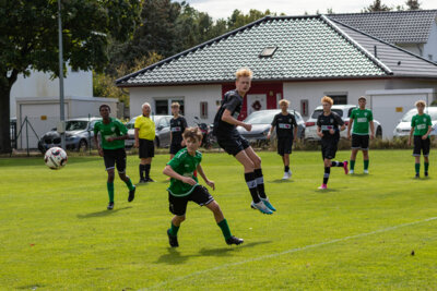 Foto des Albums: 1. Pflichtspiel Heimspiel der B- Junioren gegen SCOberhavel Velten