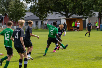 Foto des Albums: 1. Pflichtspiel Heimspiel der B- Junioren gegen SCOberhavel Velten