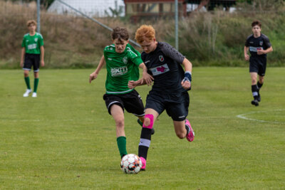Foto des Albums: 1. Pflichtspiel Heimspiel der B- Junioren gegen SCOberhavel Velten
