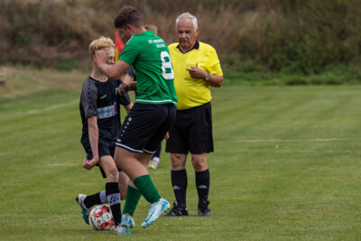 Foto des Albums: 1. Pflichtspiel Heimspiel der B- Junioren gegen SCOberhavel Velten