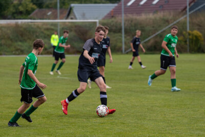 Foto des Albums: 1. Pflichtspiel Heimspiel der B- Junioren gegen SCOberhavel Velten