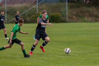 Foto des Albums: 1. Pflichtspiel Heimspiel der B- Junioren gegen SCOberhavel Velten