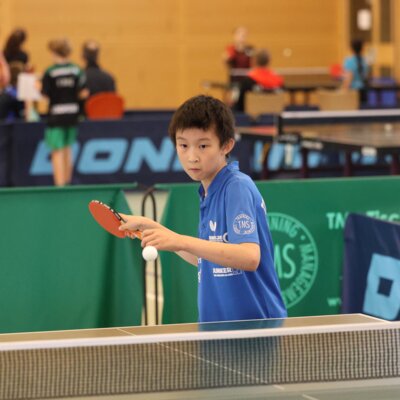 Vorschaubild: Ziming Zhou startete bei den Jungen 13