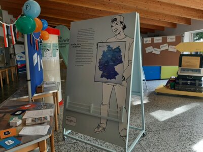 Foto des Albums: Youniworth: Eine Ausstellung in der Pausenhalle im Rahmen der interkulturellen Wochen