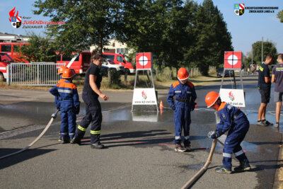 Foto des Albums: 9. Kreisfeuerwehrtag in Trünzig (Samstag Wettkämpfe)