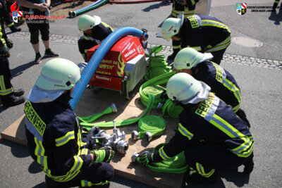 Foto des Albums: 9. Kreisfeuerwehrtag in Trünzig (Samstag Wettkämpfe)