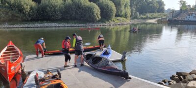 Vorschaubild: Die ersten sind schon im Wasser