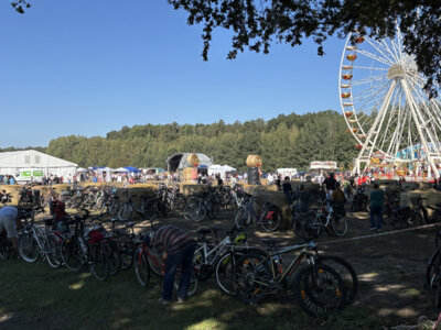 Kreis-Erntefest in Peickwitz 2024 - Festgel&auml;nde - Foto Landkreis Marlen Weser  (Bild vergr&ouml;&szlig;ern)