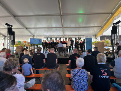 Kreis-Erntefest in Peickwitz 2024 - Konzertchor - Foto Landkreis Sarah Werner  (Bild vergr&ouml;&szlig;ern)