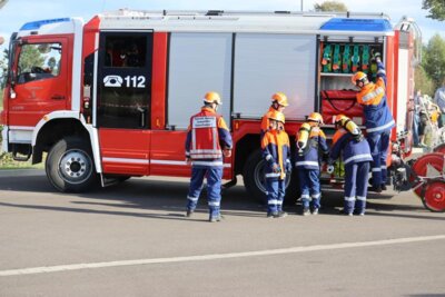 Foto des Albums: Leuchtturmfest 2024 - Übung Jugendfeuerwehr