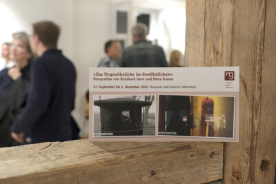 Fotoalbum Museum und Galerie - Bilder von der Ausstellungseröffnung 