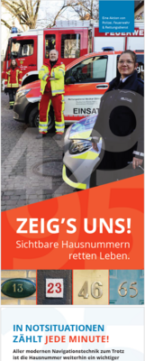 Foto des Albums: Zeig´s uns! Sichtbare Hausnummern retten leben.