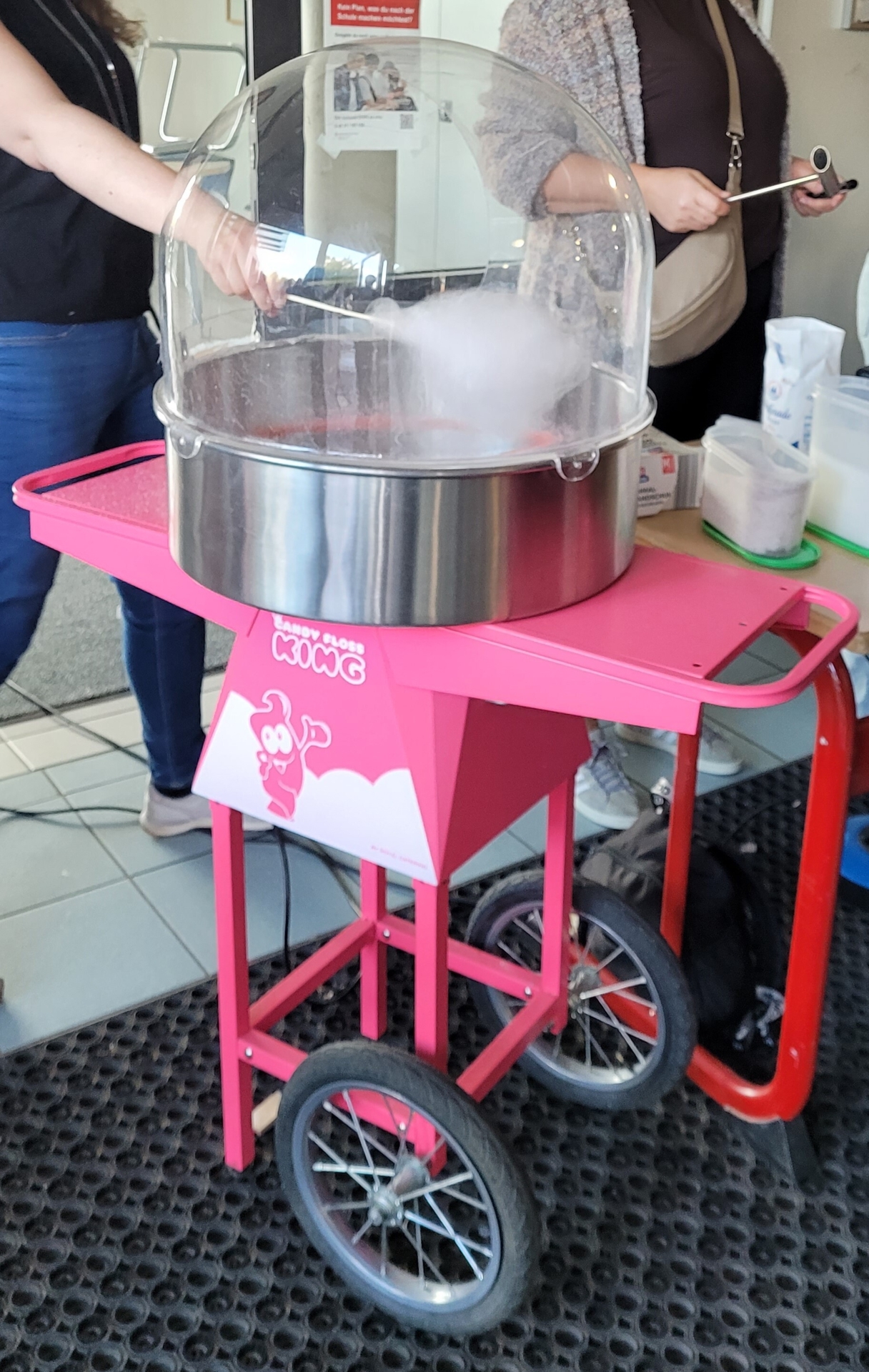 Bild: Zuckerwattenverkauf