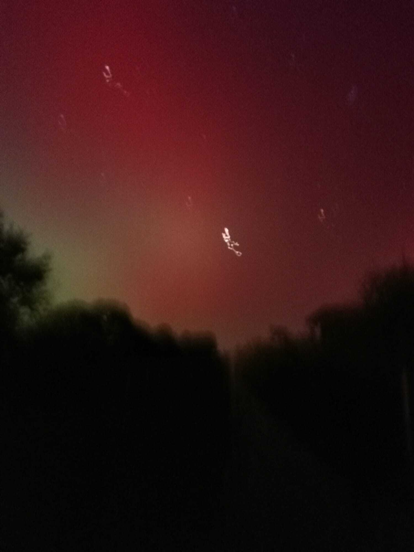 Bild: (c) Ulrike Horstmann, Polarlichter 1jpg