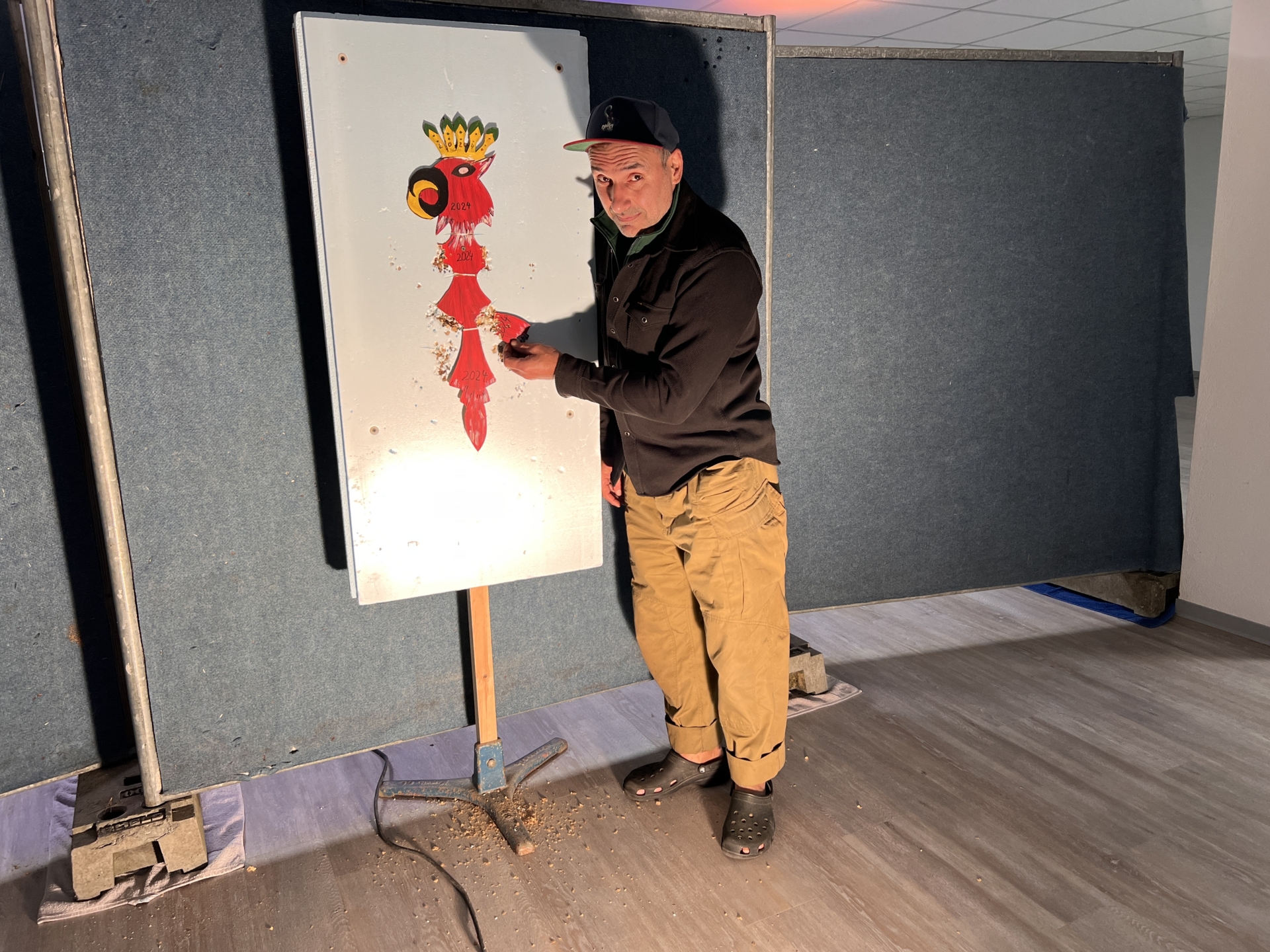 Bild: Klaus - linke Kralle