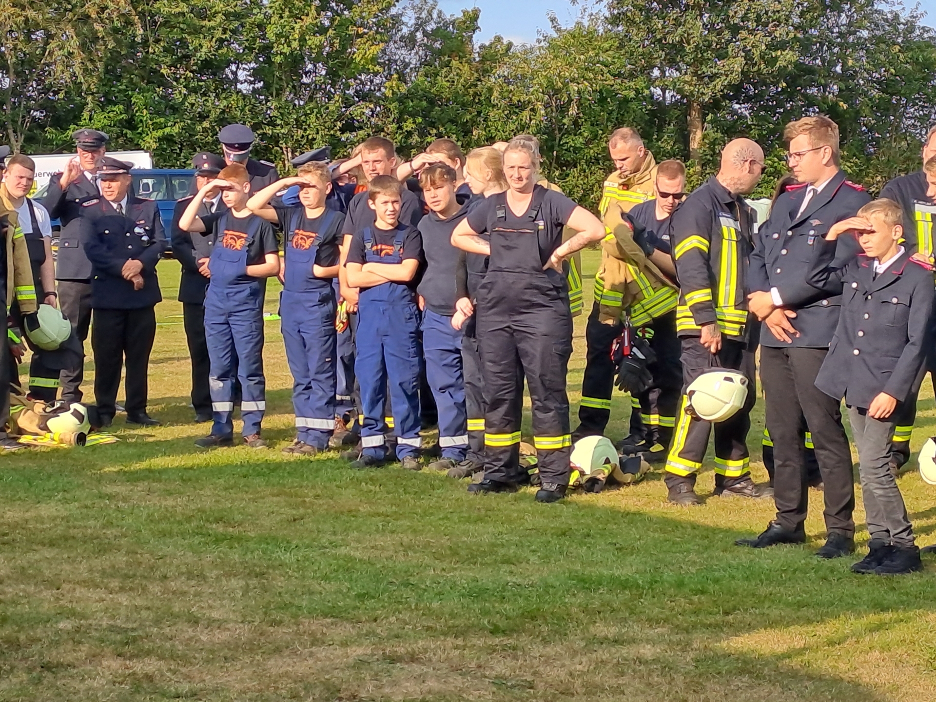 Bild: Siegerehrung Kidswehr u. Jugend-Fw