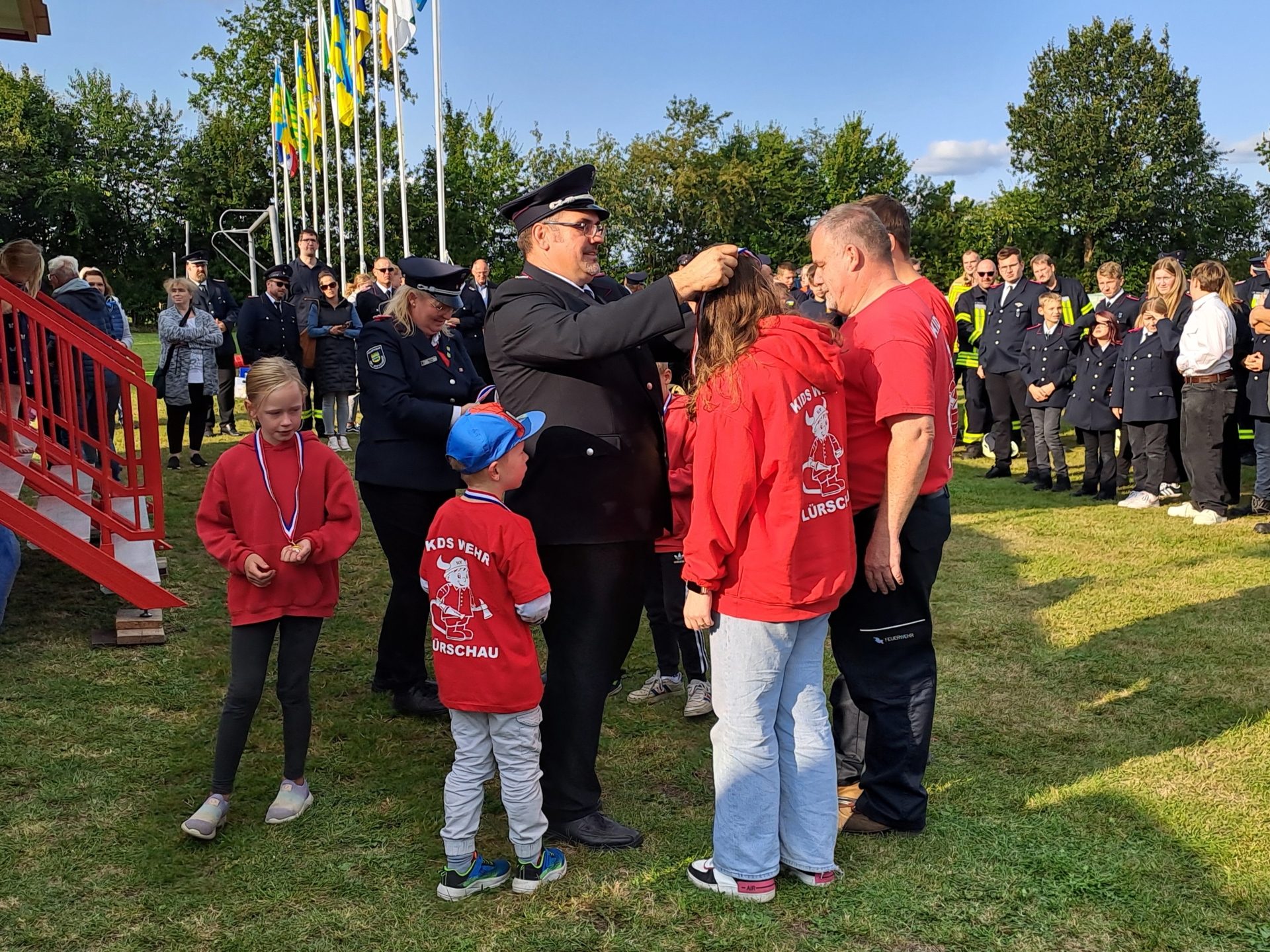 Bild: Siegerehrung Kidswehr u. Jugend-Fw.