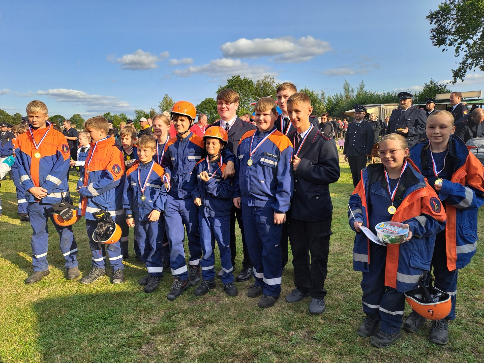 Bild: Siegerehrung Kidswehr u. Jugend-Fw.