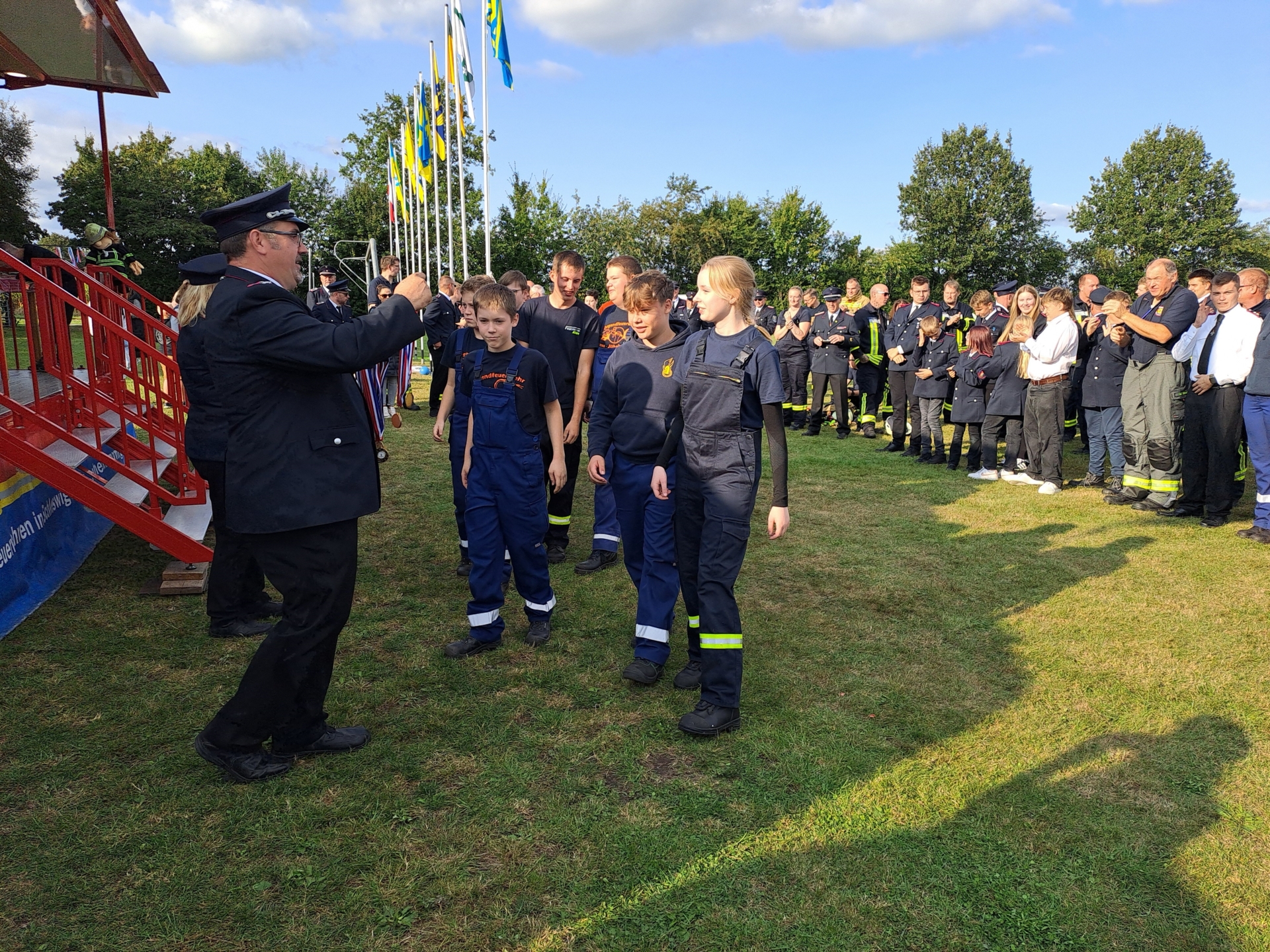 Bild: Siegerehrung Kidswehr u. Jugend-Fw.
