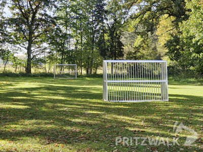 Die Streckenthiner k&ouml;nnen sich &uuml;ber neue Fu&szlig;balltore freuen.  (Bild vergr&ouml;&szlig;ern)