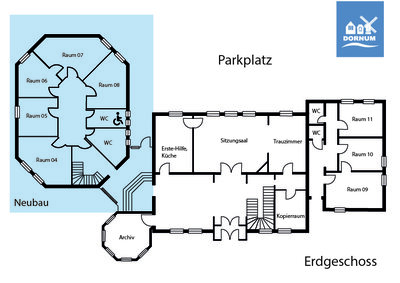 Erdgeschoss  (Bild vergr&ouml;&szlig;ern)
