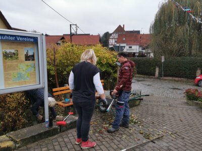 Foto des Albums: Grünschnitt_Bushaltestelle_2024 (19. 10. 2024)