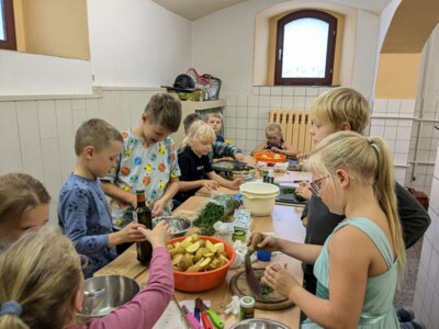 Kartoffelk&uuml;che Kl. 3a 