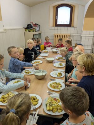 Kartoffelk&uuml;che Kl. 3a 