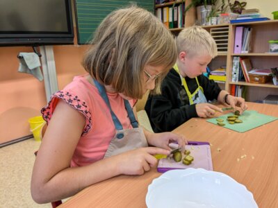 Kartoffelk&uuml;che Kl. 3b 