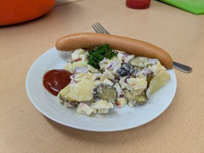 Kartoffelk&uuml;che Kl. 3b 