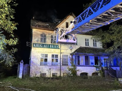 Fotoalbum Bilder vom überörtlichen Einsatz in Brieselang