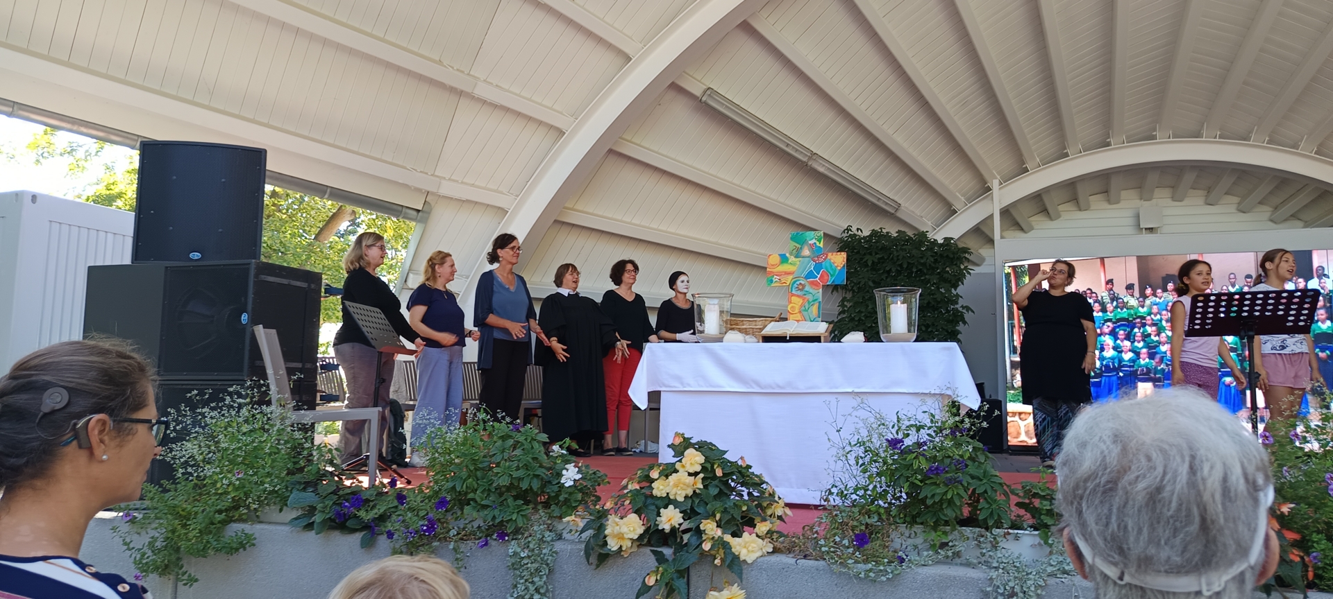 Bild: DGS-Gottesdienst auf der LAGA