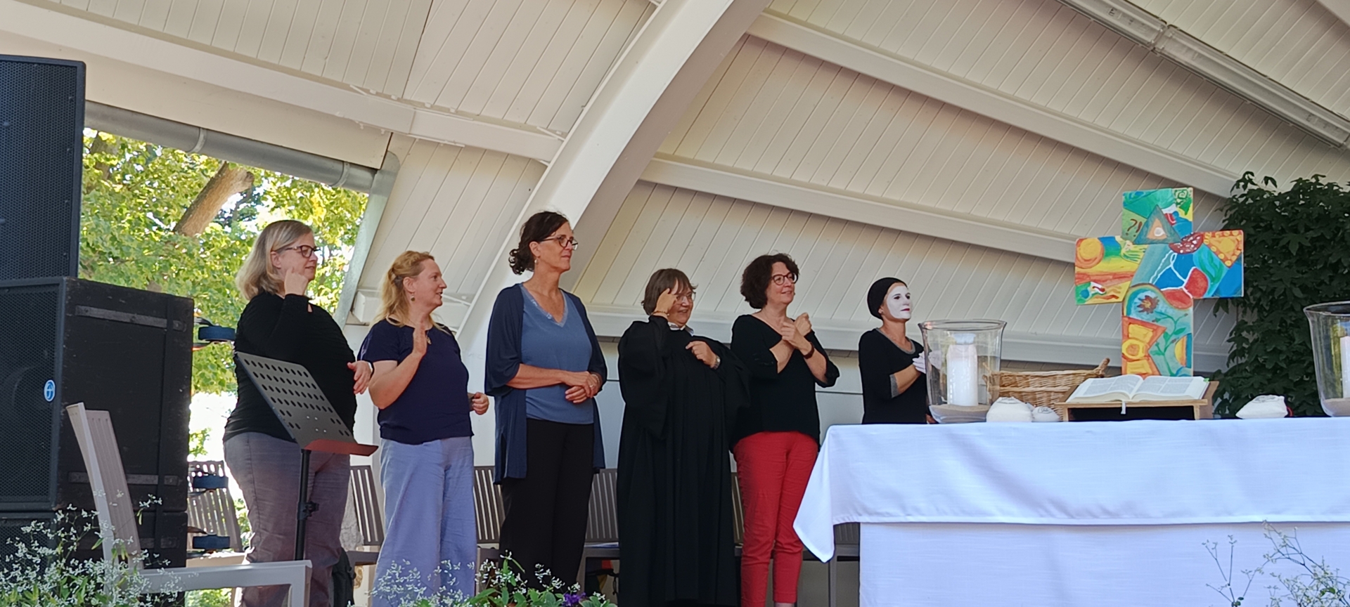 Bild: DGS-Gottesdienst auf der LAGA
