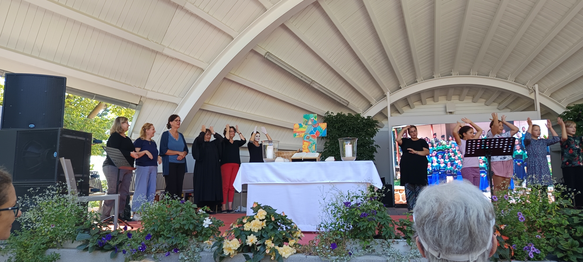 Bild: DGS-Gottesdienst auf der LAGA