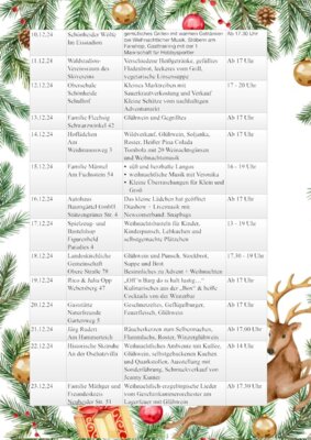 Foto des Albums: Lebendiger Adventskalender