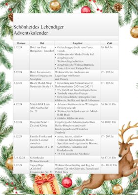 Foto des Albums: Lebendiger Adventskalender