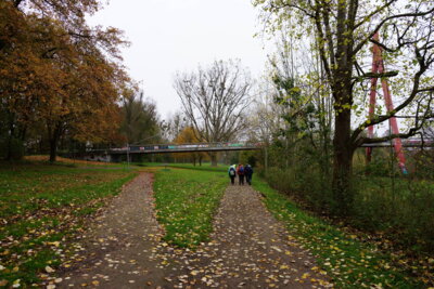 Lodemannbr&uuml;cke in Hannover - Ihme  (Bild vergr&ouml;&szlig;ern)