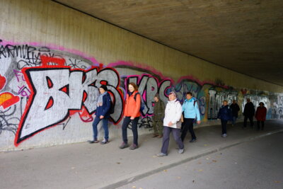 Unter dem Westschnellweg  (Bild vergr&ouml;&szlig;ern)