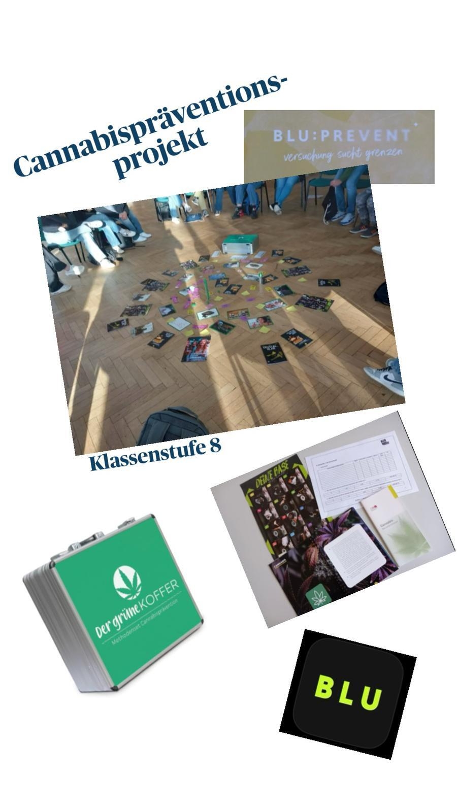 Bild: Cannabispräventionsprojekt Klasse 8