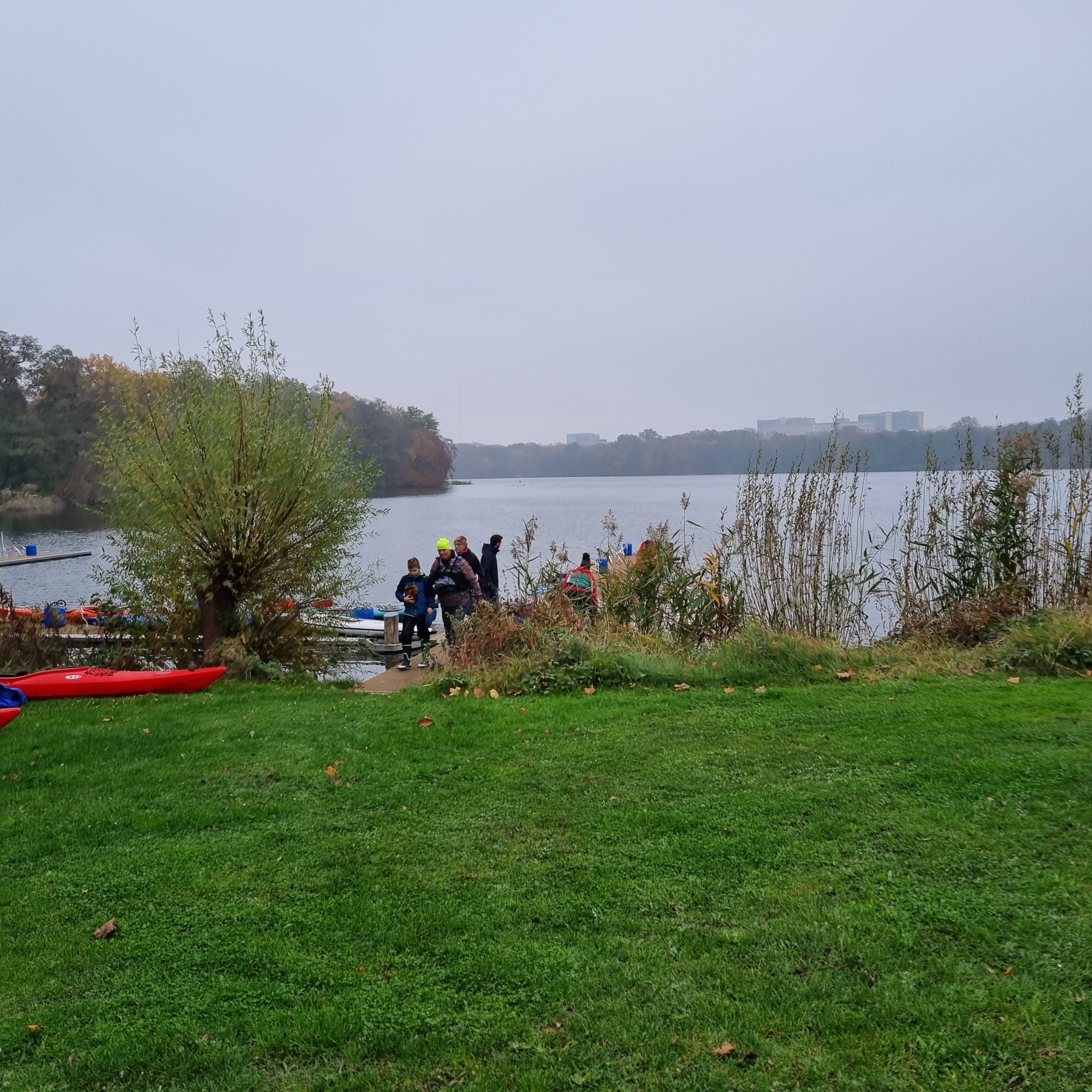 Bild: zur Mittagsrast in der KRG Schwerin