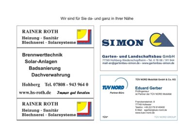 Foto des Albums: Unsere Werbepartner