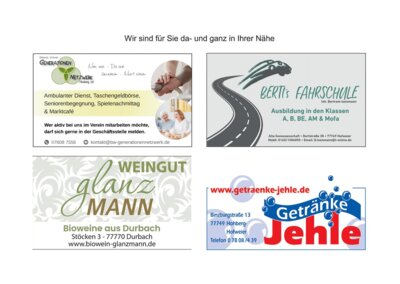 Foto des Albums: Unsere Werbepartner